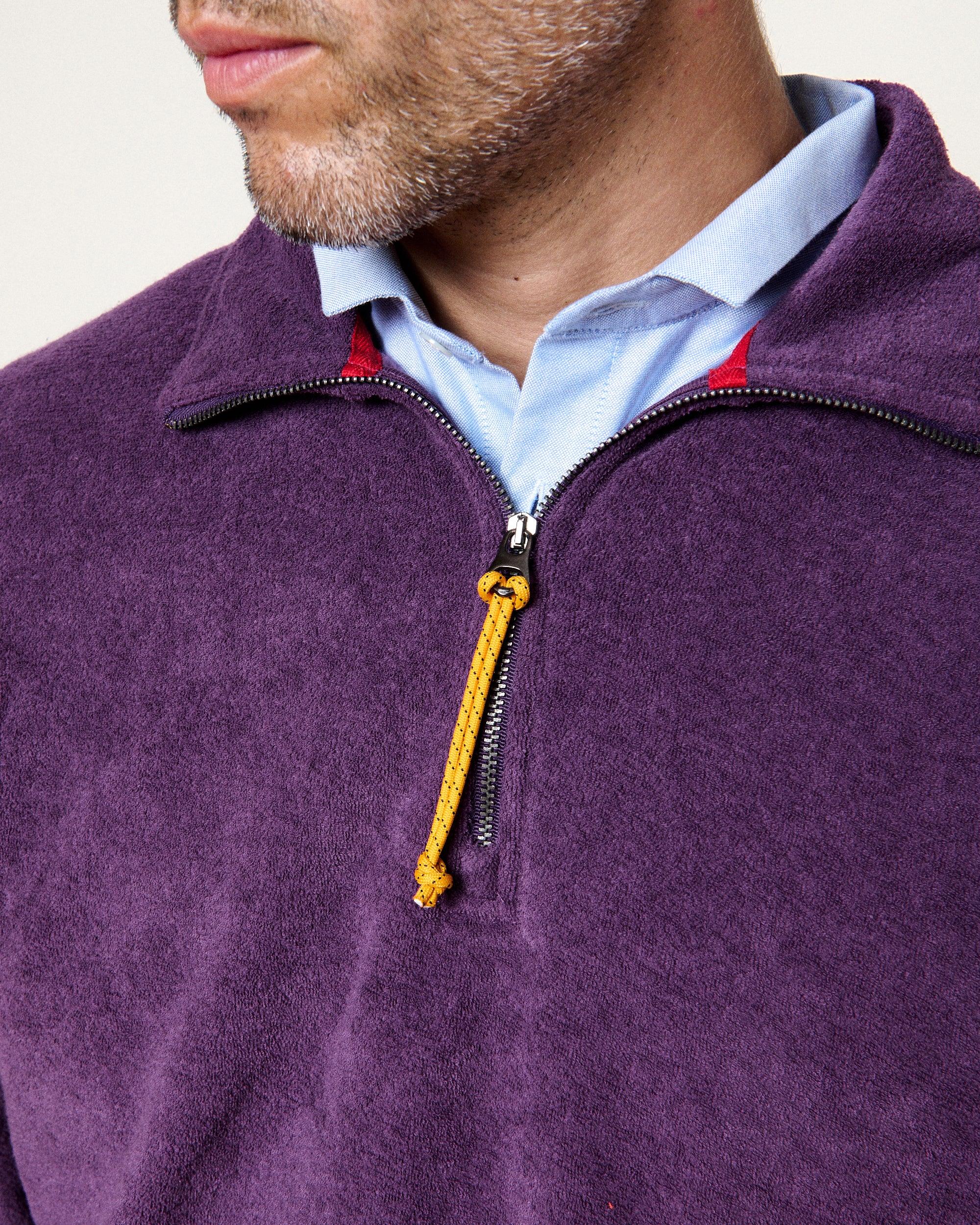 Homecore Atys Half-Zip Sweatshirt Grape Herren violett